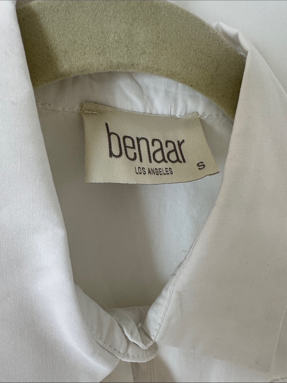 Benaar White Two-Piece Eyelet Trim Skirt Set - Picture 2 of 5